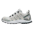 Salomon XA‑PRO 3D Series Light Sage Grey Mesh Suede Hiking Sneakers