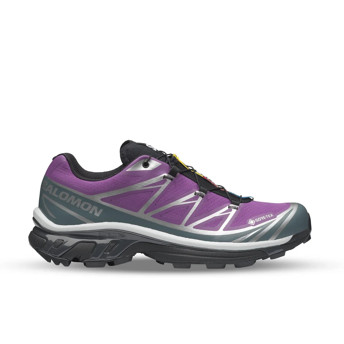 Salomon XT-6 GORE-TEX Trail Running Shoes - Concord Grape / Stormy Weather
