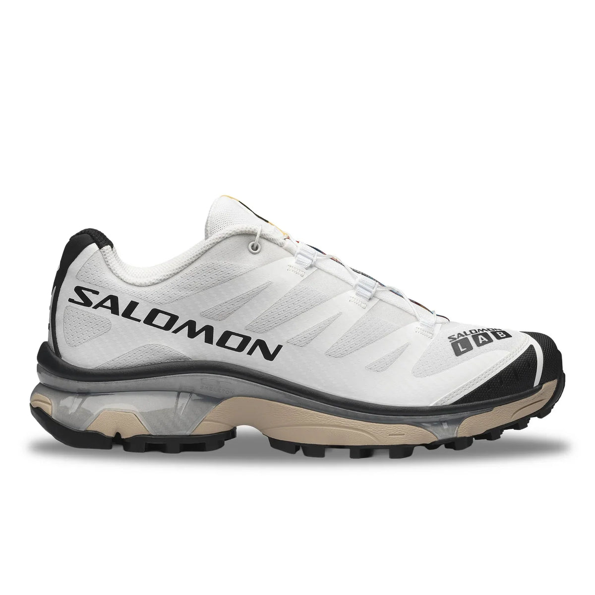 Salomon XT-4 OG Trail Running Shoes - White / Lunar Rock / Night Sky