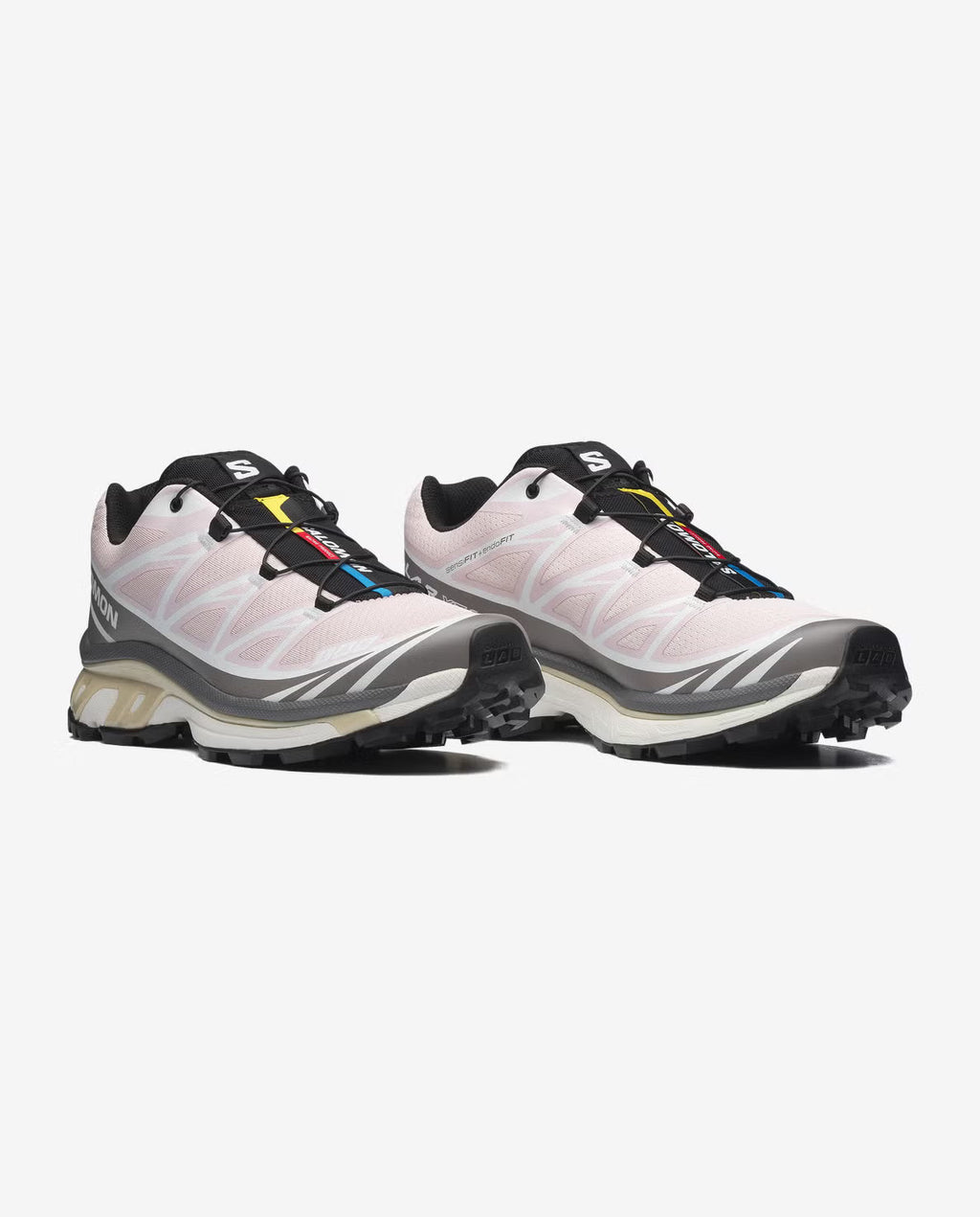 Salomon XT-6 Trail Running Shoes - Cloudburst / Icy Pink / Tapioca
