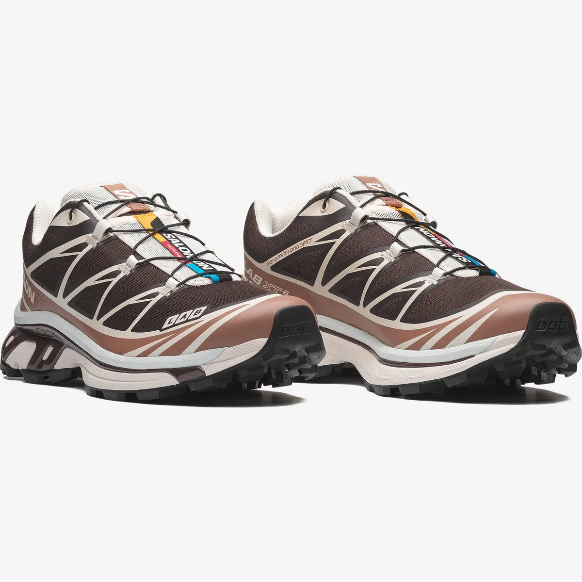 Salomon XT-6 Sportstyle Shoes Color: Black Coffee/Burro/Bitter Chocolate L49306600