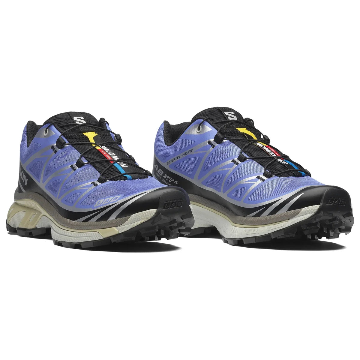 Salomon XT-6 Men's Trail Running Shoes - Ultramarine / Footwear Silver