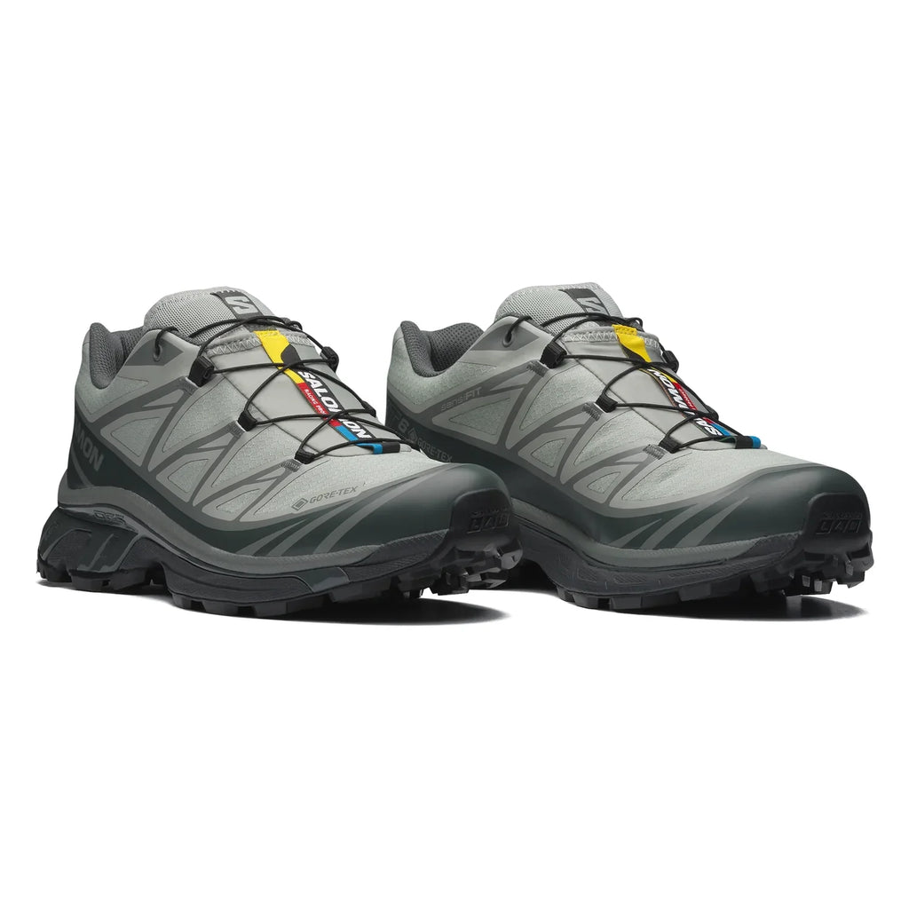 Salomon Men's XT-6 GORE-TEX Trail Running Shoes - Wrought Iron / Urban Chic / Sedona Sage
