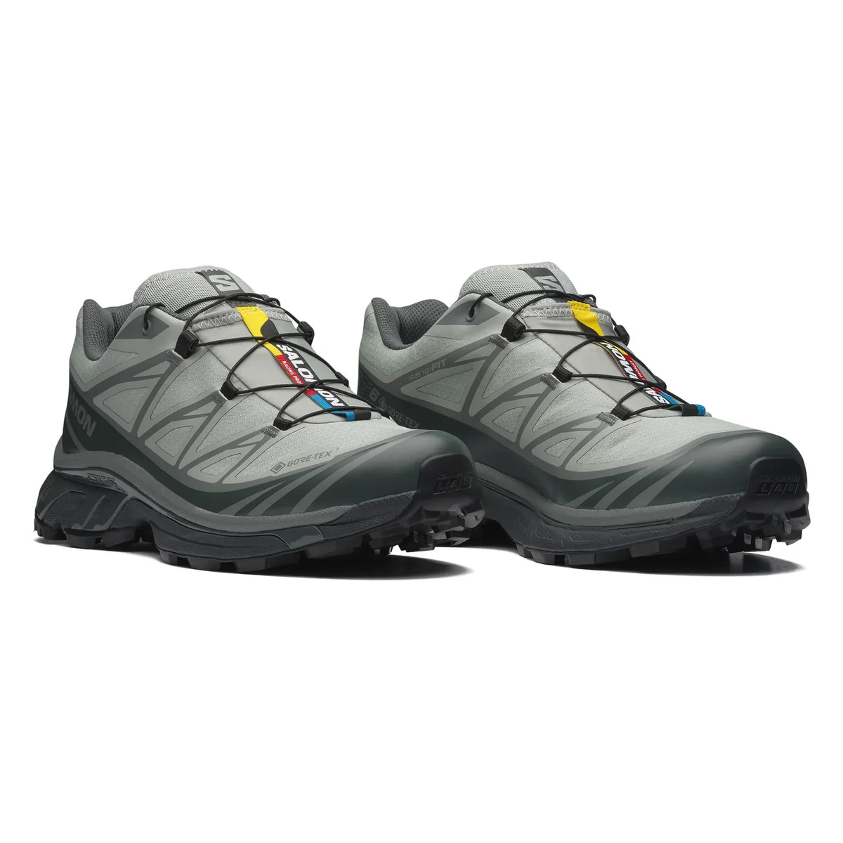 Salomon Men's XT-6 GORE-TEX Trail Running Shoes - Wrought Iron / Urban Chic / Sedona Sage