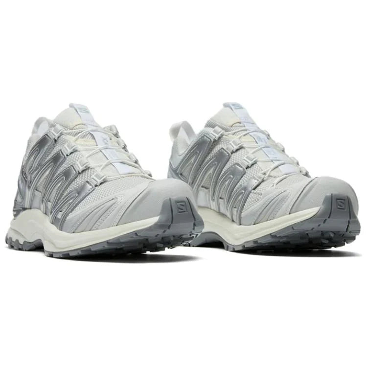 Salomon XA‑PRO 3D Series Silver Light Grey Mesh Hiking Sneakers