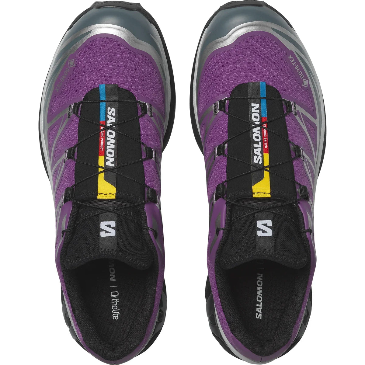 Salomon XT-6 GORE-TEX Trail Running Shoes - Concord Grape / Stormy Weather