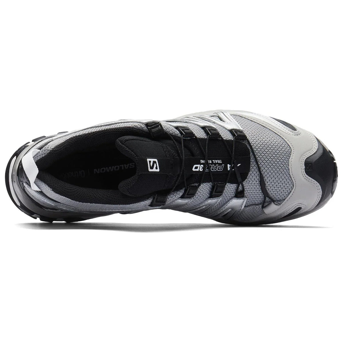 Salomon XA‑PRO 3D Series Silver Grey Black Mesh Hiking Sneakers