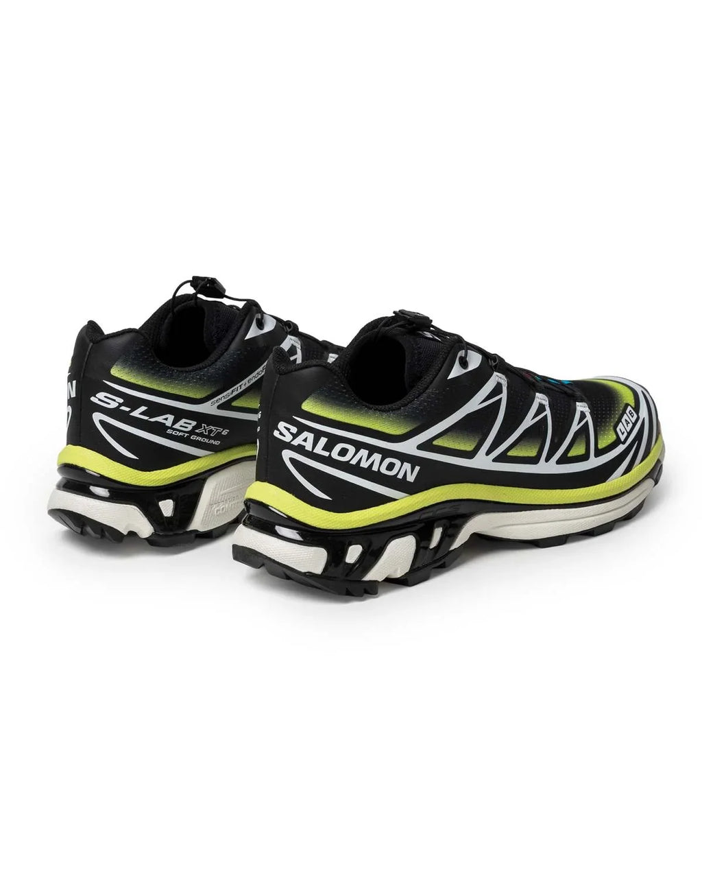 Salomon XT-6 Skyline Shoes - Black / Maritime Blue / Sharp Green