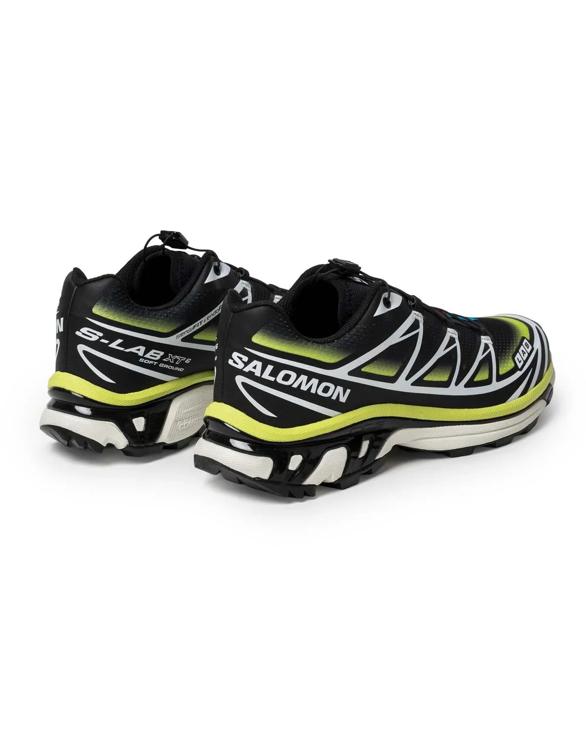 Salomon XT-6 Skyline Shoes - Black / Maritime Blue / Sharp Green