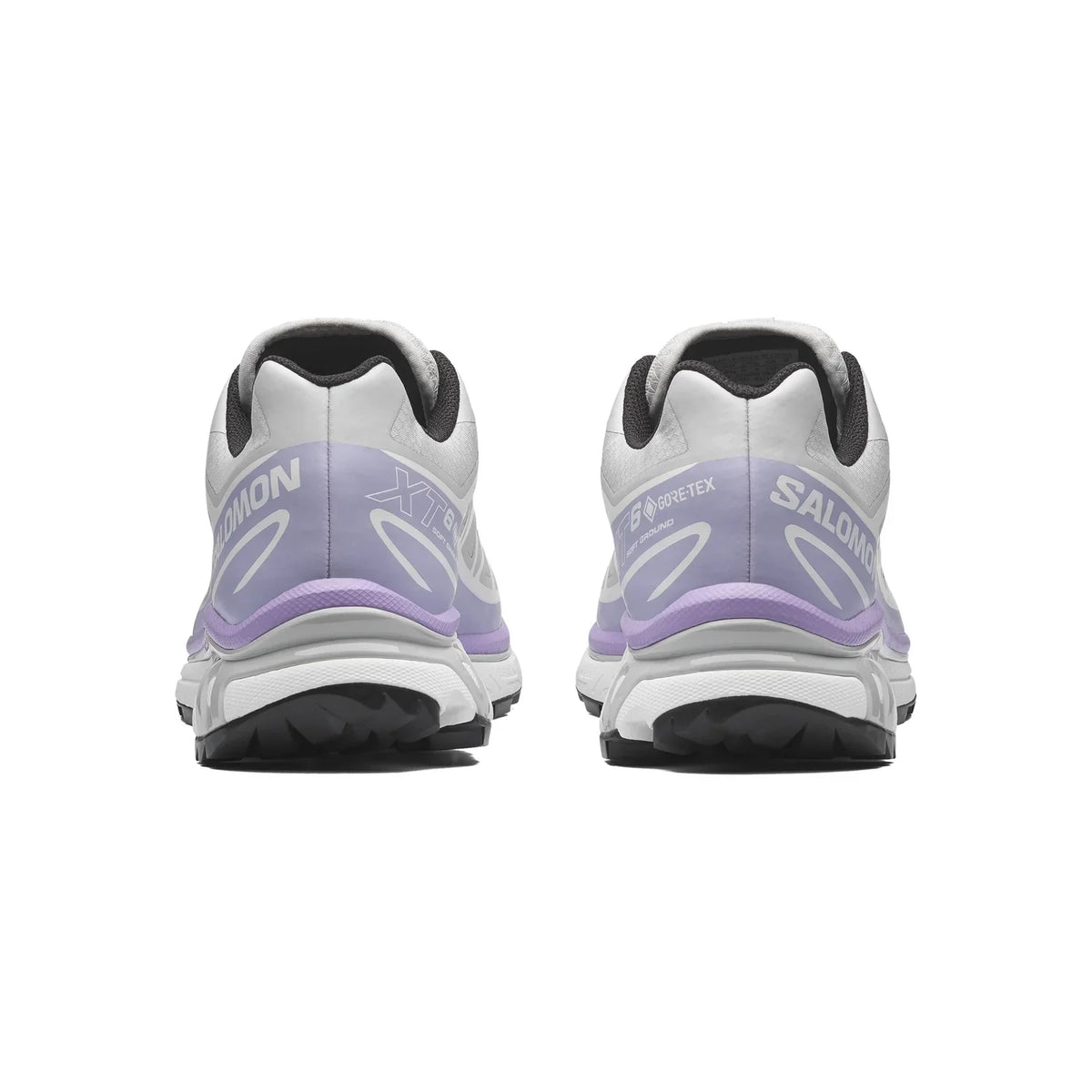 Salomon XT-6 GORE-TEX Trail Running Shoes - Gray Violet / Cosmic Sky / White