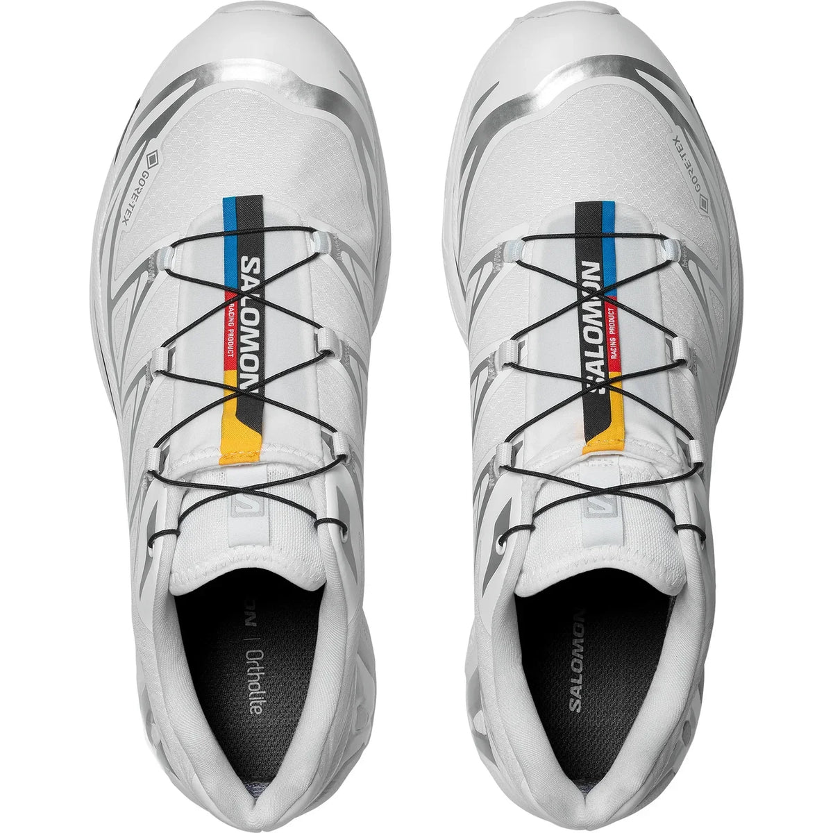 Salomon XT-6 GORE-TEX Trail Running Shoes - White/Silver