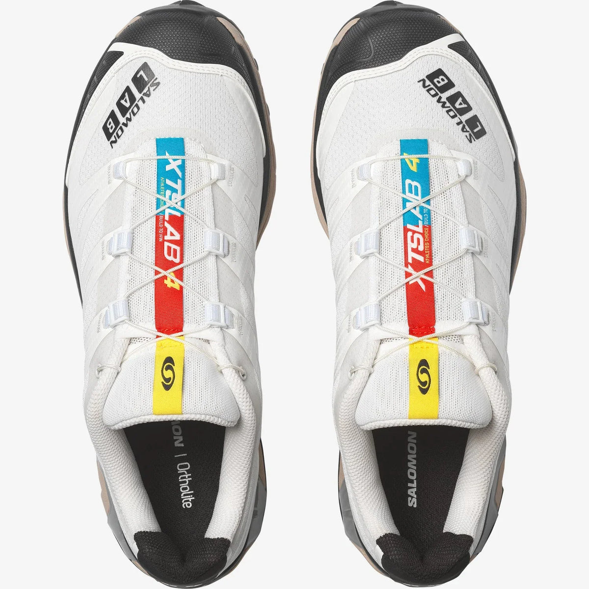 Salomon XT-4 OG Trail Running Shoes - White / Lunar Rock / Night Sky