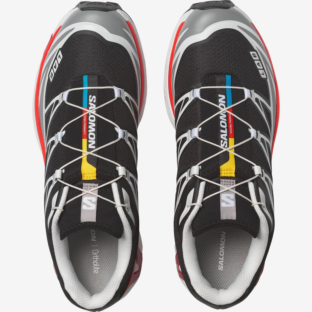 Salomon XT-6 Sportstyle Shoes Color: Alloy/Black/Lava Falls L49211000