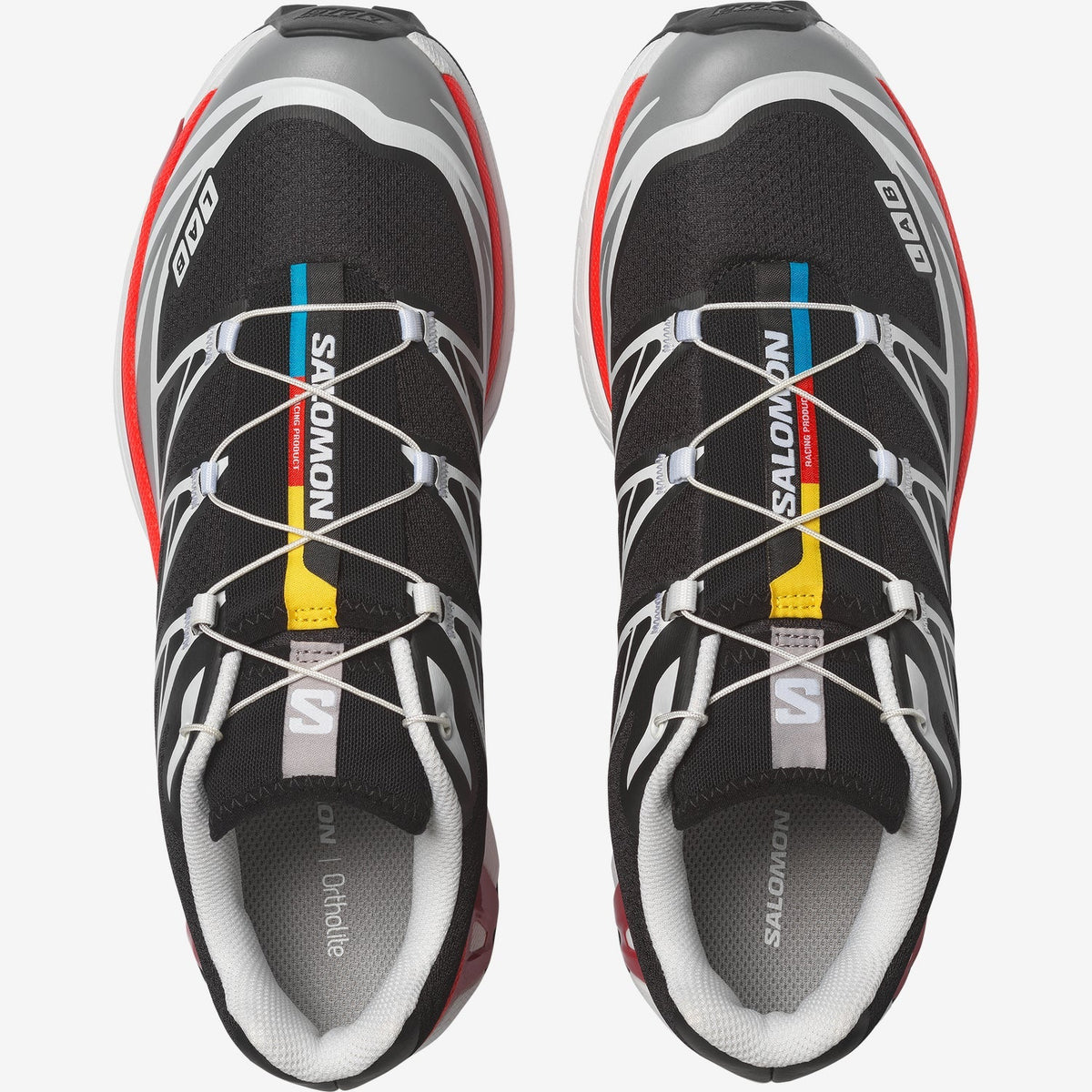 Salomon XT-6 Sportstyle Shoes Color: Alloy/Black/Lava Falls L49211000