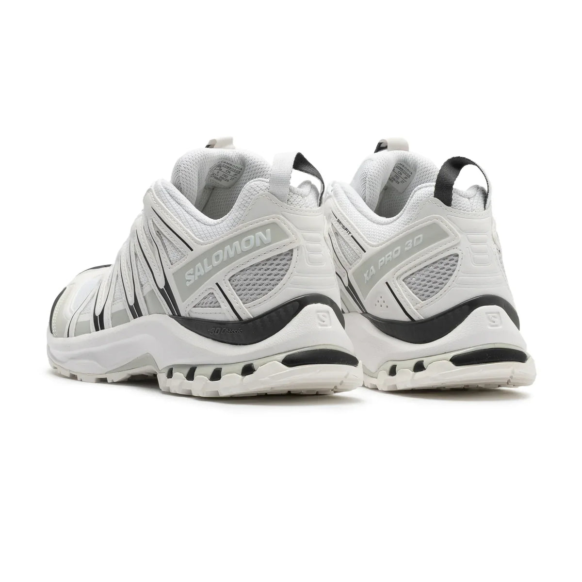 Salomon XA‑PRO 3D Series White Black Mesh Hiking Sneakers