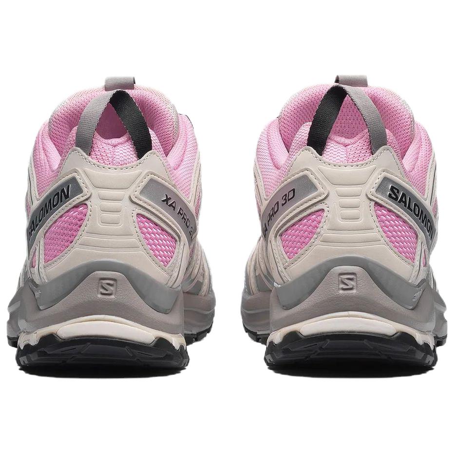 Salomon XA‑PRO 3D Series Pink Light Grey Mesh Hiking Sneakers