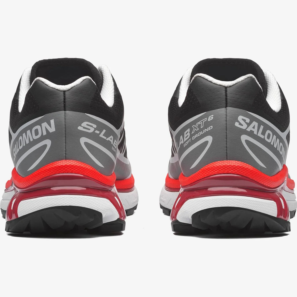 Salomon XT-6 Sportstyle Shoes Color: Alloy/Black/Lava Falls L49211000