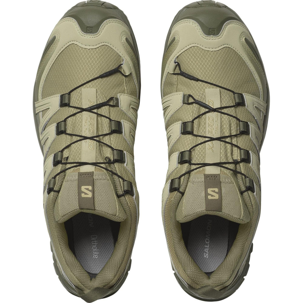Salomon XA‑PRO 3D Series Light Olive Green Mesh Trail Hiking Sneakers