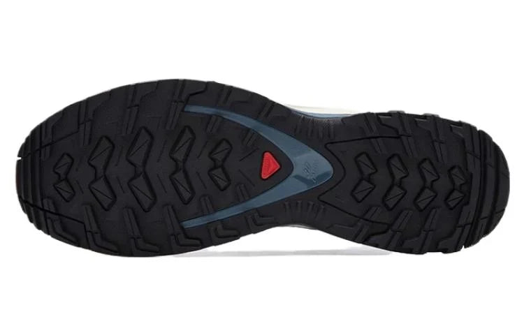 Salomon XA‑PRO 3D Series Grey Blue Orange Accent Mesh Hiking Sneakers