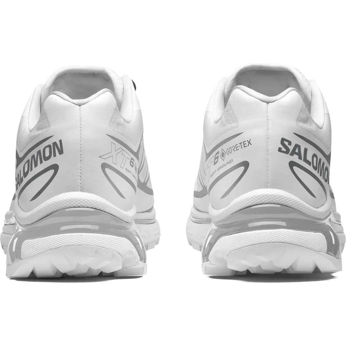 Salomon XT-6 GORE-TEX Trail Running Shoes - White/Silver