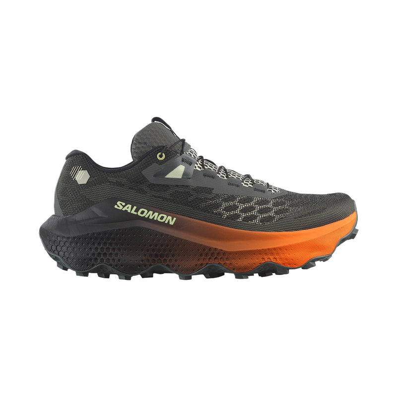 Salomon Ultra Glide 4 Dark Green Orange Trail Running Shoes