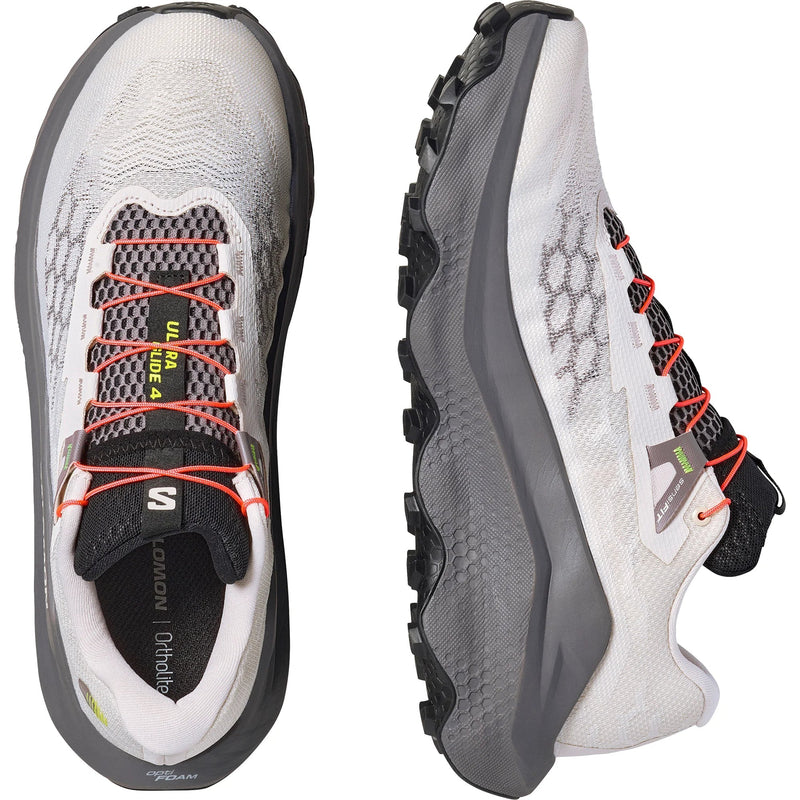 Salomon Ultra Glide 4 Vanilla Gray Trail Running Shoes