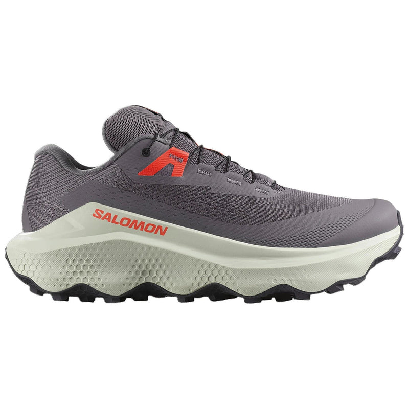 Salomon Ultra Glide 4 Grey Orange Trail Running Shoes