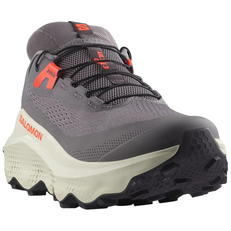 Salomon Ultra Glide 4 Grey Orange Trail Running Shoes