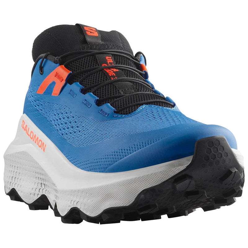 Salomon Ultra Glide 4 Blue Orange Trail Running Shoes