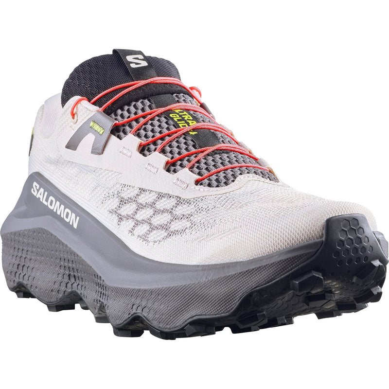 Salomon Ultra Glide 4 White Gray Trail Running Shoes