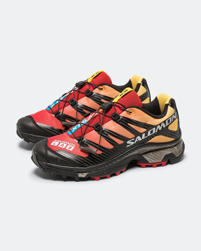 Salomon XT‑4 Advanced Trail Running Sneakers, Red Orange Gradient