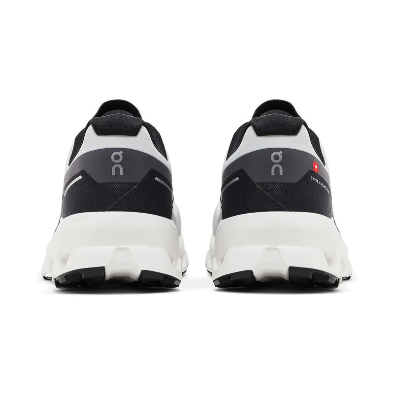 On Cloudvista 2 White Black Trail Running Sneakers