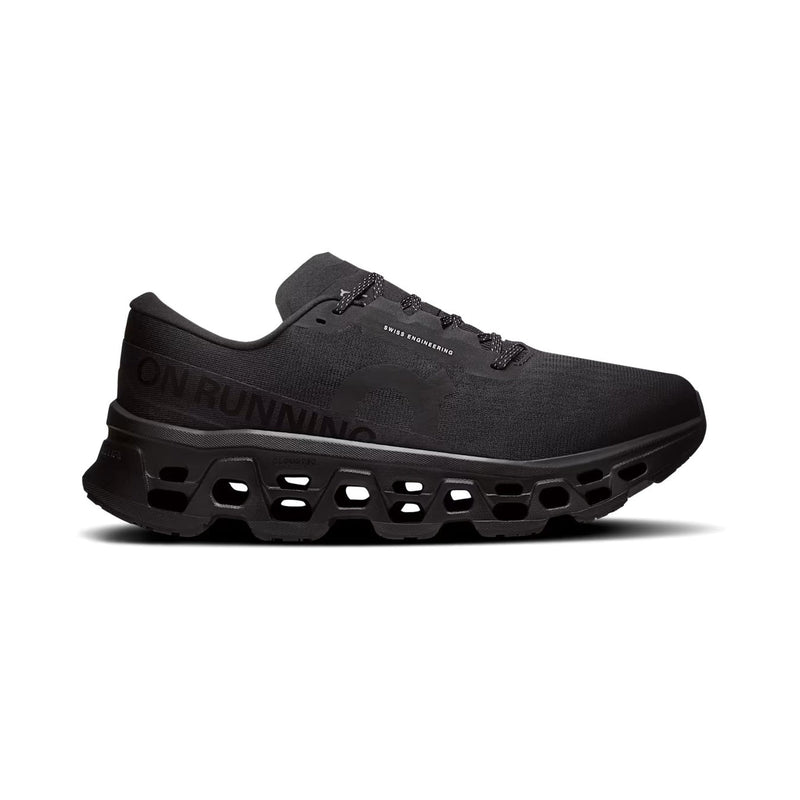 On Cloudmonster All Black Running Sneakers