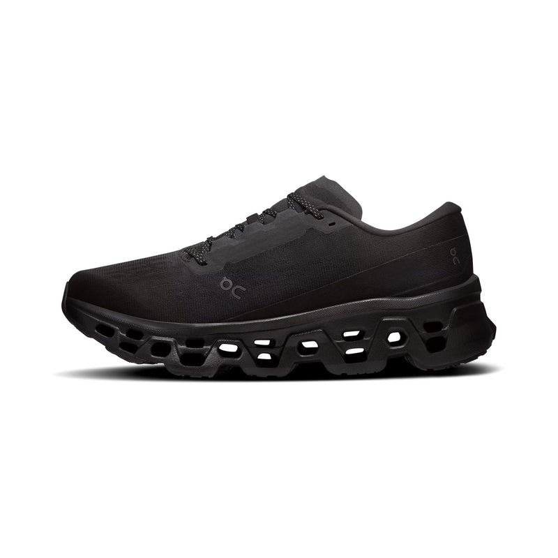 On Cloudmonster All Black Running Sneakers