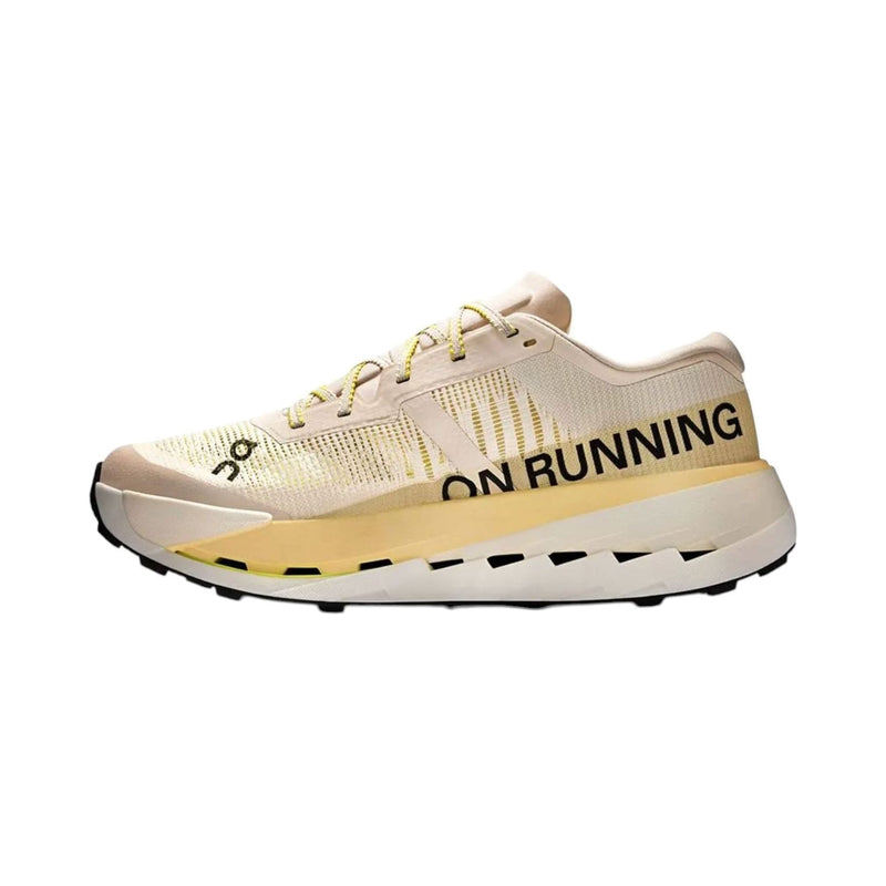 On Cloudultra Pro Cream Yellow Trail Running Sneakers