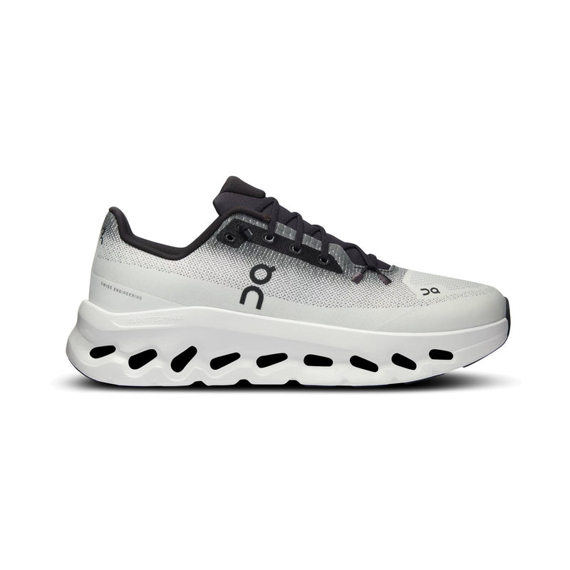 On Cloudtilt White Black Gradient Running Sneakers