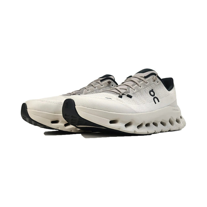 On Cloudtilt Cream Black Running Sneakers