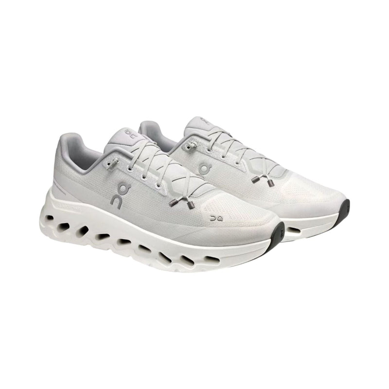 On Cloudtilt All White Running Sneakers