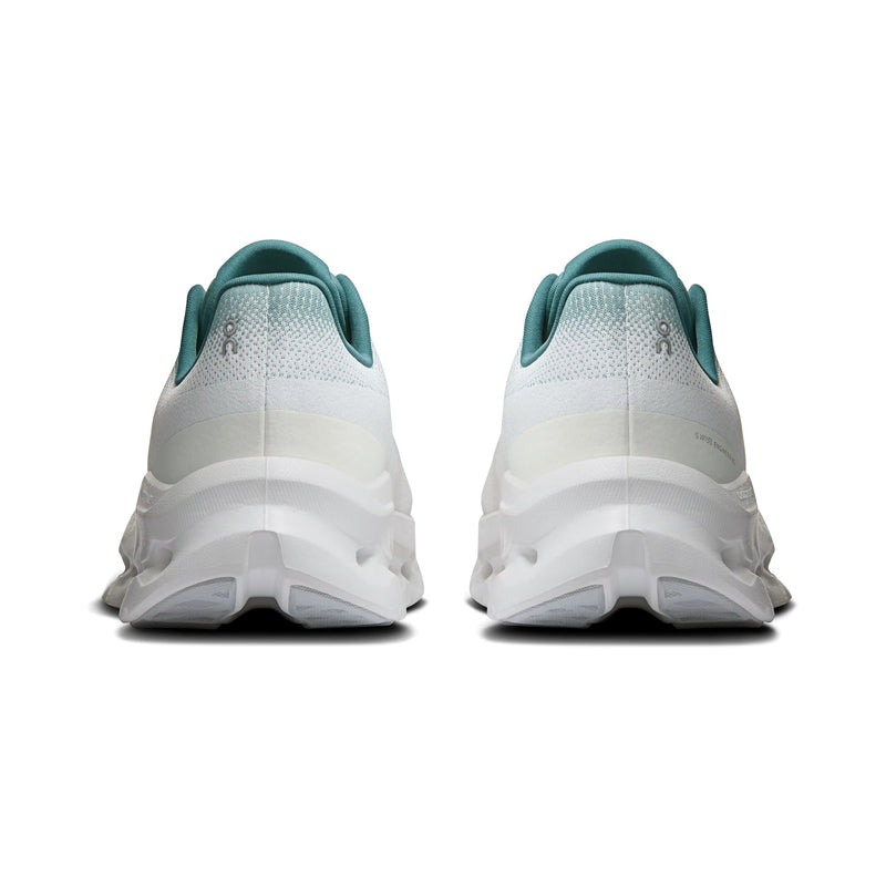 On Cloudtilt White Teal Running Sneakers