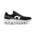 On Cloudmonster Black White Running Sneakers