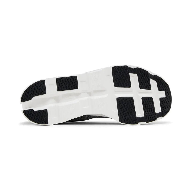 On Cloudmonster Black White Running Sneakers