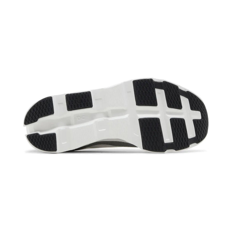 On Cloudmonster White Black Running Sneakers