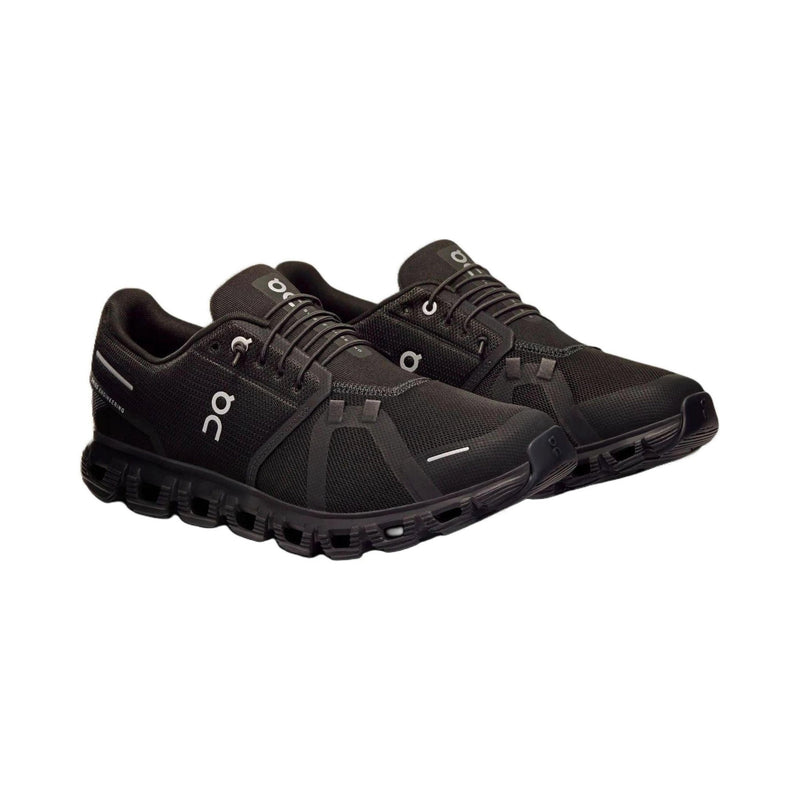 On Cloud 5 All Black Running Sneakers