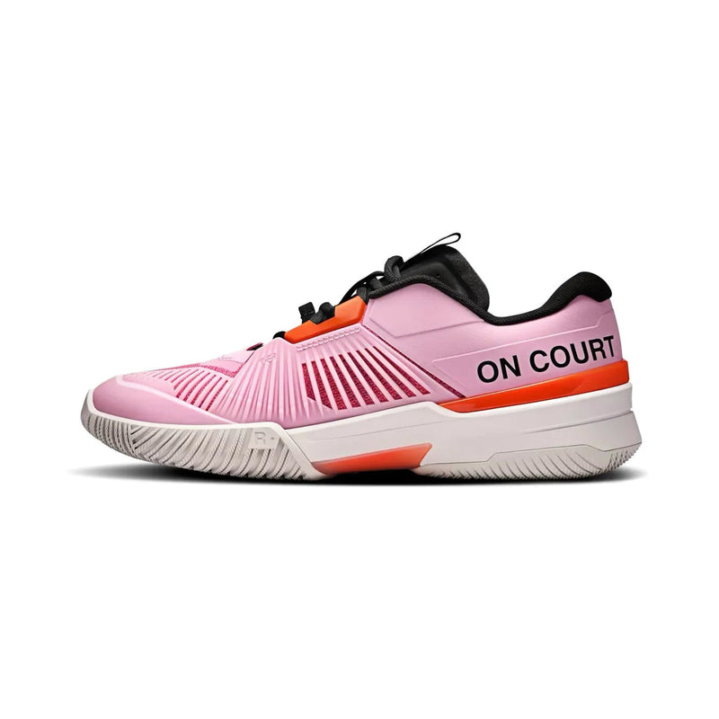 On The Roger Pro Pink Orange Tennis Sneakers