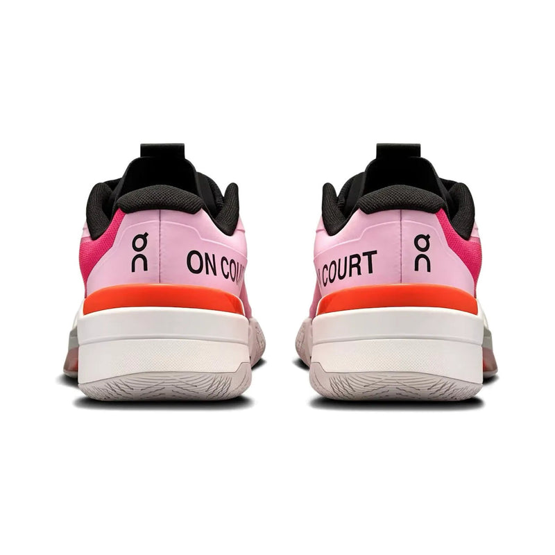 On The Roger Pro Pink Orange Tennis Sneakers