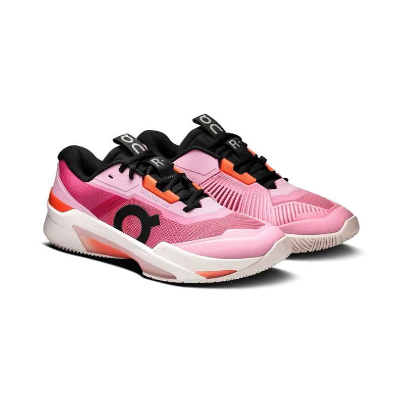On The Roger Pro Pink Orange Tennis Sneakers