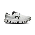 On Cloudmonster White Grey Running Sneakers