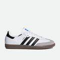 Adidas Originals Samba White Black Gum Sole Vintage Sneakers