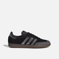 Adidas Originals Samba Black Rhinestone Embellished Gum Sole Vintage Sneakers