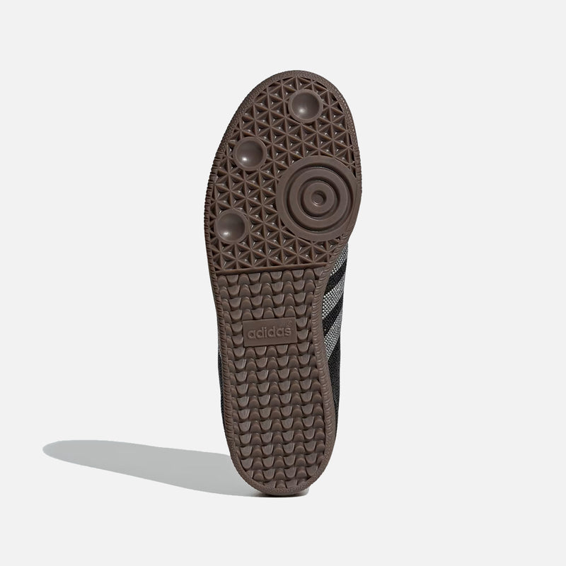 Adidas Originals Samba Black Rhinestone Embellished Gum Sole Vintage Sneakers